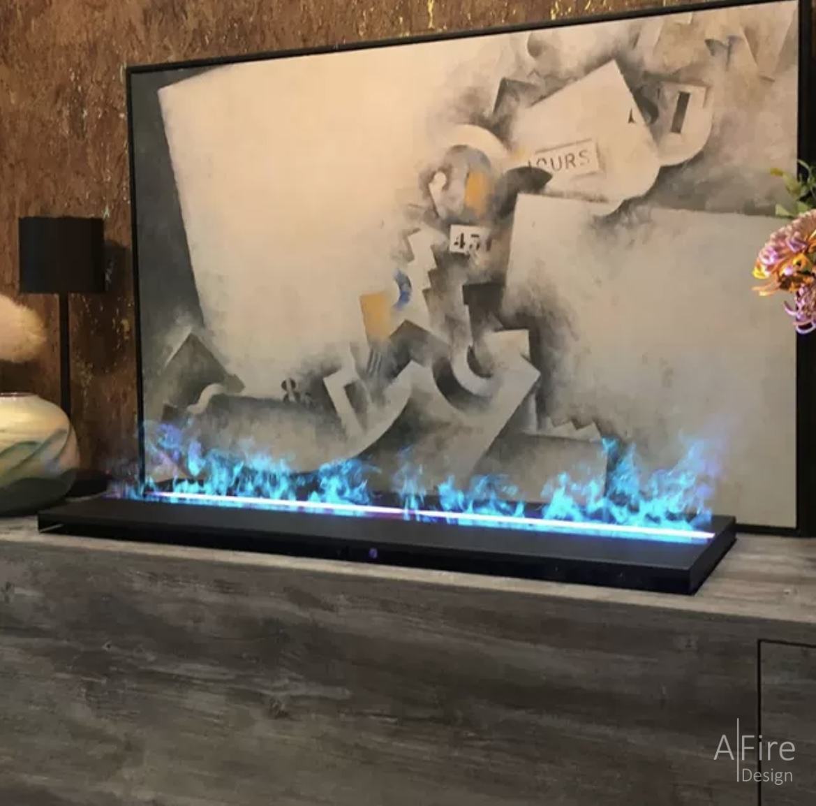 水离子雾化壁炉