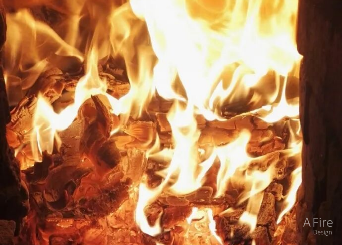 燃木壁炉