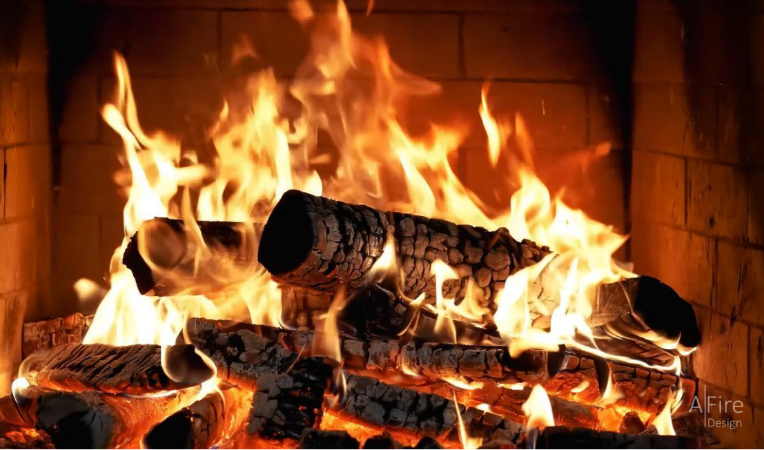 燃木壁炉
