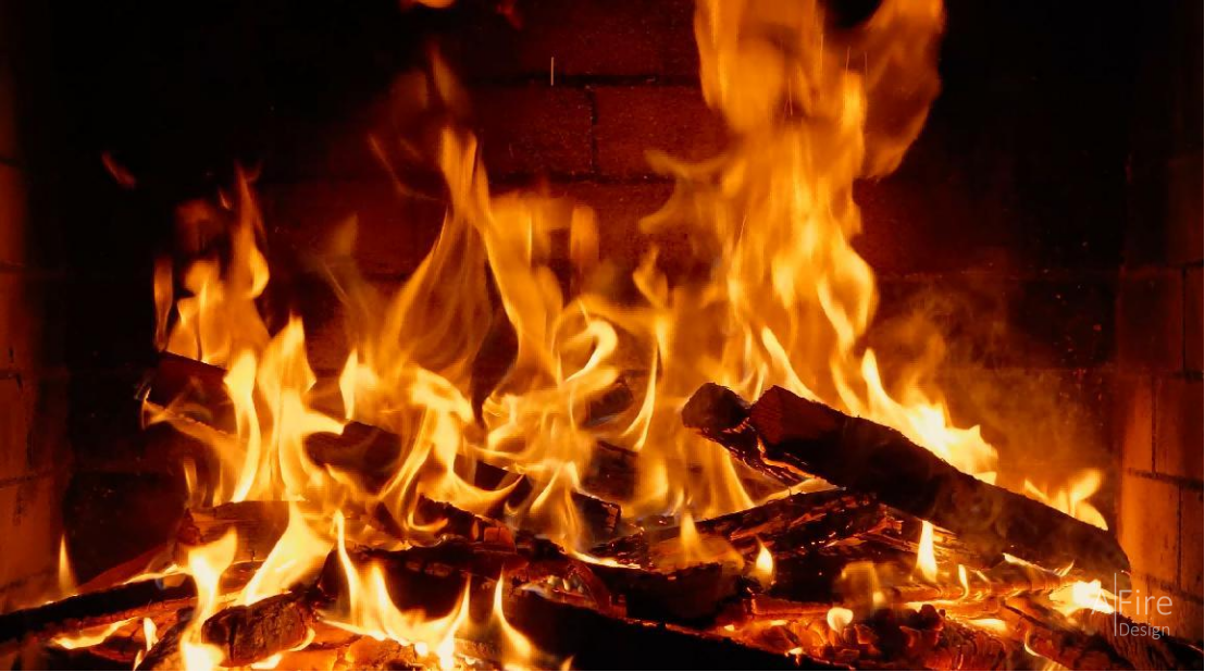 燃木壁炉