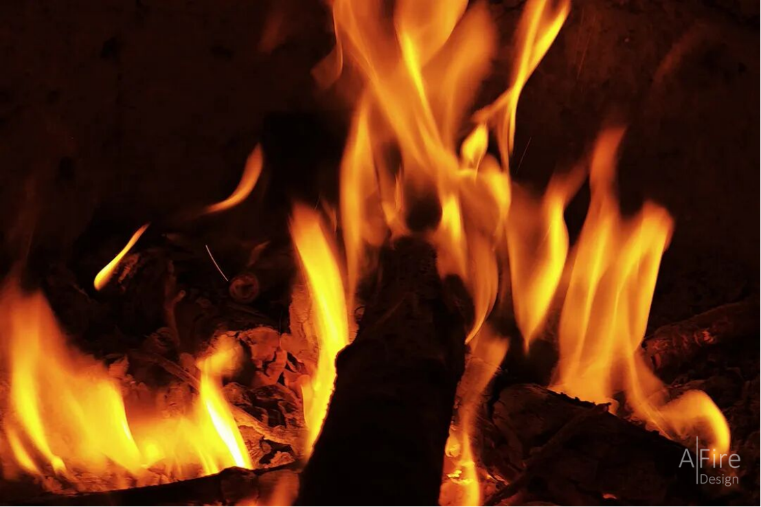 燃木壁炉