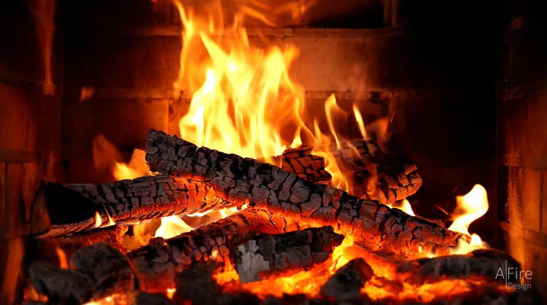 燃木壁炉