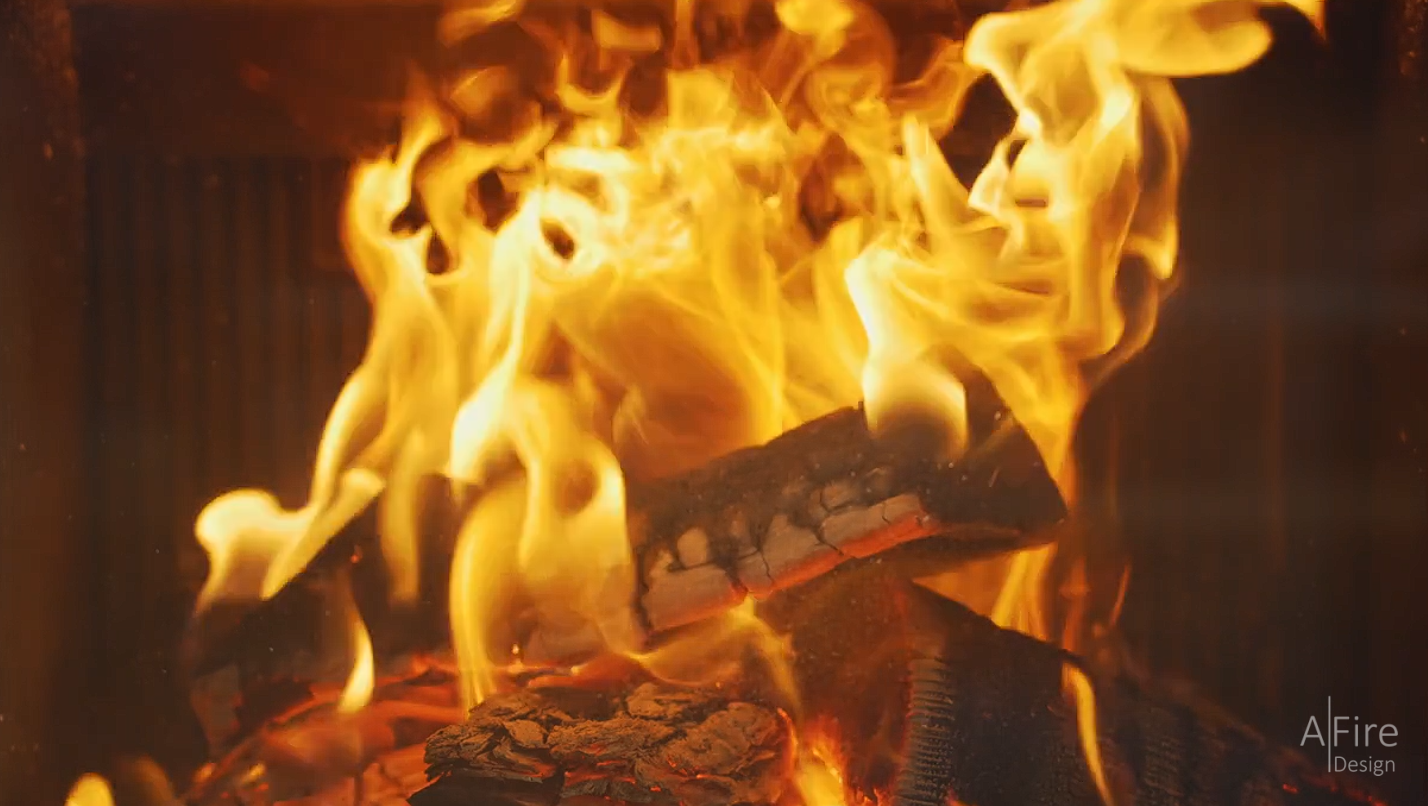 燃木壁炉