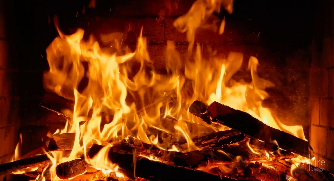 燃木壁炉