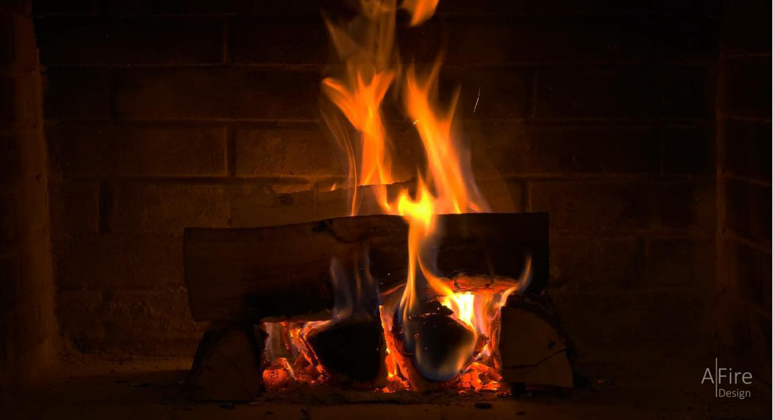 燃木壁炉